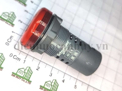 Đèn báo tủ điện schneider D22 màu đỏ 220V AC XA2EVM4LC