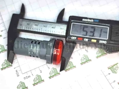 Đèn báo tủ điện schneider D22 màu đỏ 220V AC XA2EVM4LC