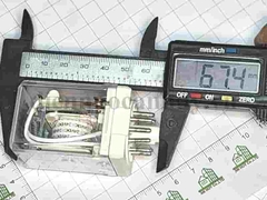 rơ le trung gian 24V 11 chân 5A Hàn quốc - không đế
