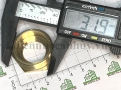 Cả rá đồng thau (lơ thu ren trong bé ren ngoài to) DN25/15 (dành cho ống 34/21mm)