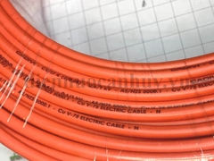 Dây điện đơn cứng 7 sợi Cadivi - 1x4.0 CV 0.6-1kV đỏ