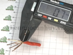 Dây điện đơn cứng 7 sợi Cadivi - 1x4.0 CV 0.6-1kV đỏ