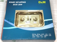 Khay đựng xà phòng nhà tắm inox304 xịn