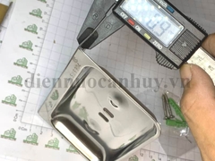 Khay đựng xà phòng nhà tắm inox304 xịn