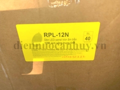 Đèn led panel MPE RPL-12N 4000K trung tính phi 150 12W