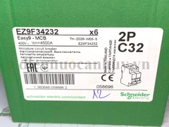 át đơn Schneider (Sn) 2P32A EASY9 4.5kA 400V MINIATURE EZ9F34232