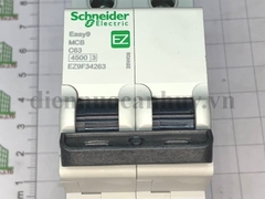 át đơn Schneider (Sn) 2P63A EASY9 4.5kA 400V MINIATURE EZ9F34263