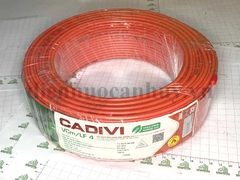 Dây điện đơn mềm Cadivi 1x4.0 đỏ không chì VCm (1x56 0.3)