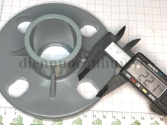 Mặt bích nhựa PVC Taijaan 4 lỗ 42 - 1 1/4 inch