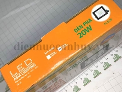 Bóng đèn led pha 20w vàng Asia kích thước nhỏ gọn, phù hợp chiếu ngoại thất, sân vườn, khả năng chịu nước ip66