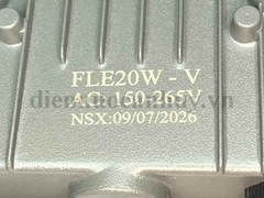 Bóng đèn led pha 20w vàng Asia kích thước nhỏ gọn, phù hợp chiếu ngoại thất, sân vườn, khả năng chịu nước ip66