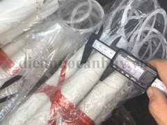 Thanh nối trắng đỏ (cho Cọc tiêu giao thông) không rút, đầu sắt 2m