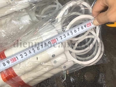 Thanh nối trắng đỏ (cho Cọc tiêu giao thông) không rút, đầu sắt 2m