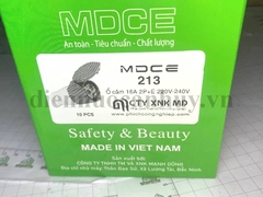 ổ cắm công nghiệp di động 3 lỗ 3x16A IP44 - MDCE MD213.OC.3x16A