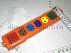 Lioa ổ chịu tải không dây 6600w 6P-2D (không tiếp địa) 6 phích cắm