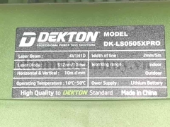 Máy cân bằng laser Dekton DK-LS0505XPRO