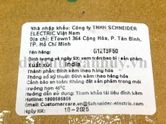 sch- Át khối MCCB Schneider GOMCCB 125T 3P3D 50A FIX10 KA - G12T3F50