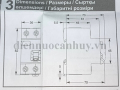 Át chống giật Schneider Easy9 RCBO 1P-N 25A C 4500A 30MA AC-type - EZ9D34625