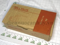 Van bi inox 304 tay gạt 2PC DN15 (1/2