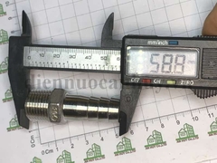 Nối đuôi chuột inox 304 ren ngoài 21 ống 16 (DN15, 1/2