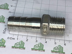 Nối đuôi chuột inox 304 ren ngoài 21 ống 16 (DN15, 1/2