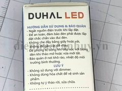 Đèn led trụ nhỏ E27 Stick 5W vàng - Duhal KLS0053