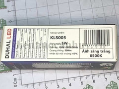 Đèn led trụ nhỏ E27 Stick 5W Trắng - Duhal KLS0056