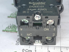 Công tắc xoay Schneider 2 vị trí, D22 tay nắm ngắn - tự giữ, 1NO+1NC - XA2AD25