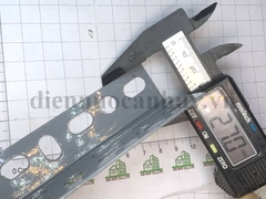 Sắt V lỗ giá kệ Xám 3x5cm - dài 2.4m