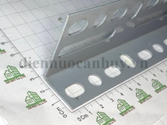 Sắt V lỗ giá kệ Xám 3x5cm - dài 2.4m