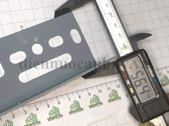 Sắt V lỗ giá kệ Xám 4x6cm - dài 3m