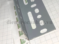Sắt V lỗ giá kệ Xám 4x6cm - dài 2.4m