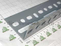 Sắt V lỗ giá kệ Xám 4x6cm - dài 3m
