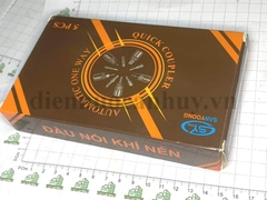Đầu nối hơi khí nén cho ống  phi 12 loại tự khóa Z-SP SP40+PP40 (tự khóa dùng 1 tay)