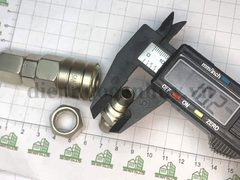 Đầu nối hơi khí nén cho ống  phi 12 loại tự khóa Z-SP SP40+PP40 (tự khóa dùng 1 tay)