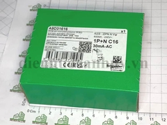 Át Chống Giật bảo vệ quá tải Schneider (Sn) Acti9 - RCBO 16A 1P+N 30MA 6kA - A9D31616