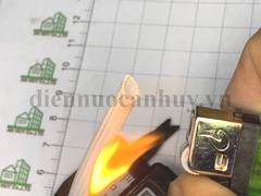 Ghen ống sợi thủy tinh chịu nhiệt, chống cháy phi 4