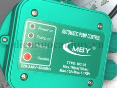 Rơ le chống cạn trên đường ống dùng bảo vệ máy bơm MBY MC-05