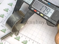 Đai xiết cổ dê bulong inox phi 45