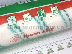 Con lăn sơn Decor Line 2 sọc xanh trục lồng, cán lớn 23 cm