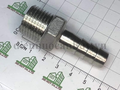 Nối đuôi chuột inox 304 ren ngoài 21 dùng cho ống 12