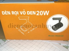 Đèn rọi 20W vỏ đen ánh sáng vàng Asia RD20-04
