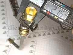 Béc xịt rửa vệ sinh điều hòa 90 độ, đầu ren 22