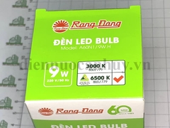 Bóng đèn tròn rạng đông 9W A60N1/9W.H E27 S 6500K trắng
