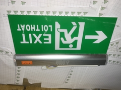 Đèn chỉ dẫn 1 mặt mica 3W Exit Lối Thoát hướng trái M-ET-01