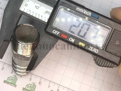Bản sao của Nối đuôi chuột inox 304 ren ngoài 21 ống 20 (DN15, 1/2