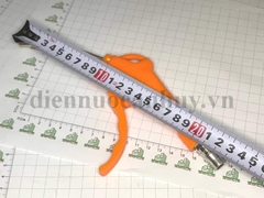 Súng xịt hơi, xì khô nhựa vòi ngắn - cam