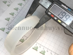 Băng dính chịu nhiệt silicon mầu trong suốt bản rộng 2cm