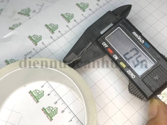 Băng dính chịu nhiệt silicon mầu trong suốt bản rộng 3cm