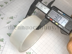 Băng dính chịu nhiệt silicon mầu trong suốt bản rộng 3cm